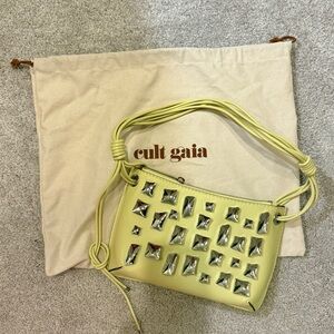 Cult Gaia Malaya Shoulder Bag - Yellow Sorbet